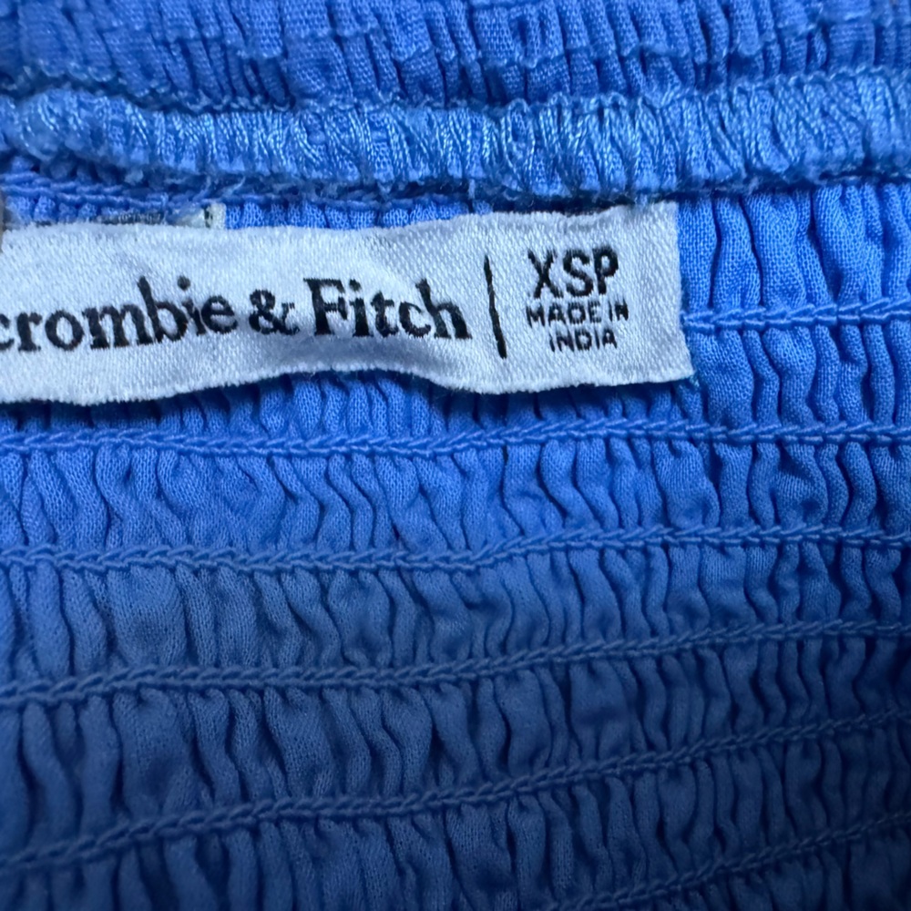 Abercrombie & Fitch Blue Long Sleeve Dress - Picture 3 of 3